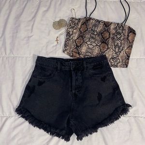 Wild Fable High-Rise Denim Shorts